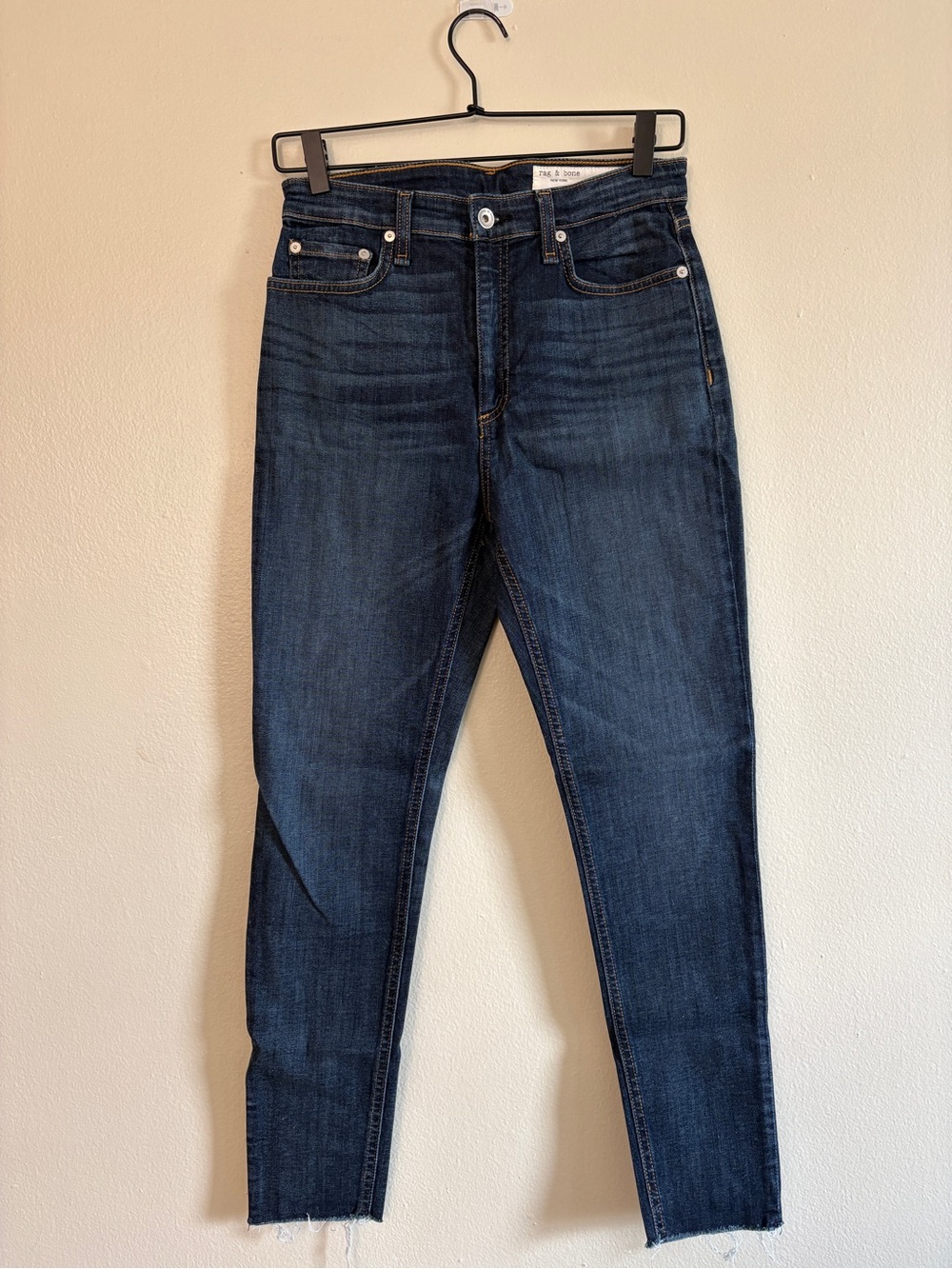 rag & bone Nina High-Rise Ankle Skinny Jeans - Women’s size 27